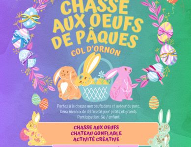 Chasse aux œufs de Pâques – Amarok Park – Col d’Ornon