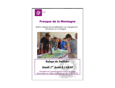 Fresque de la montagne – Jeudi 1er aout 2024 à 16h30